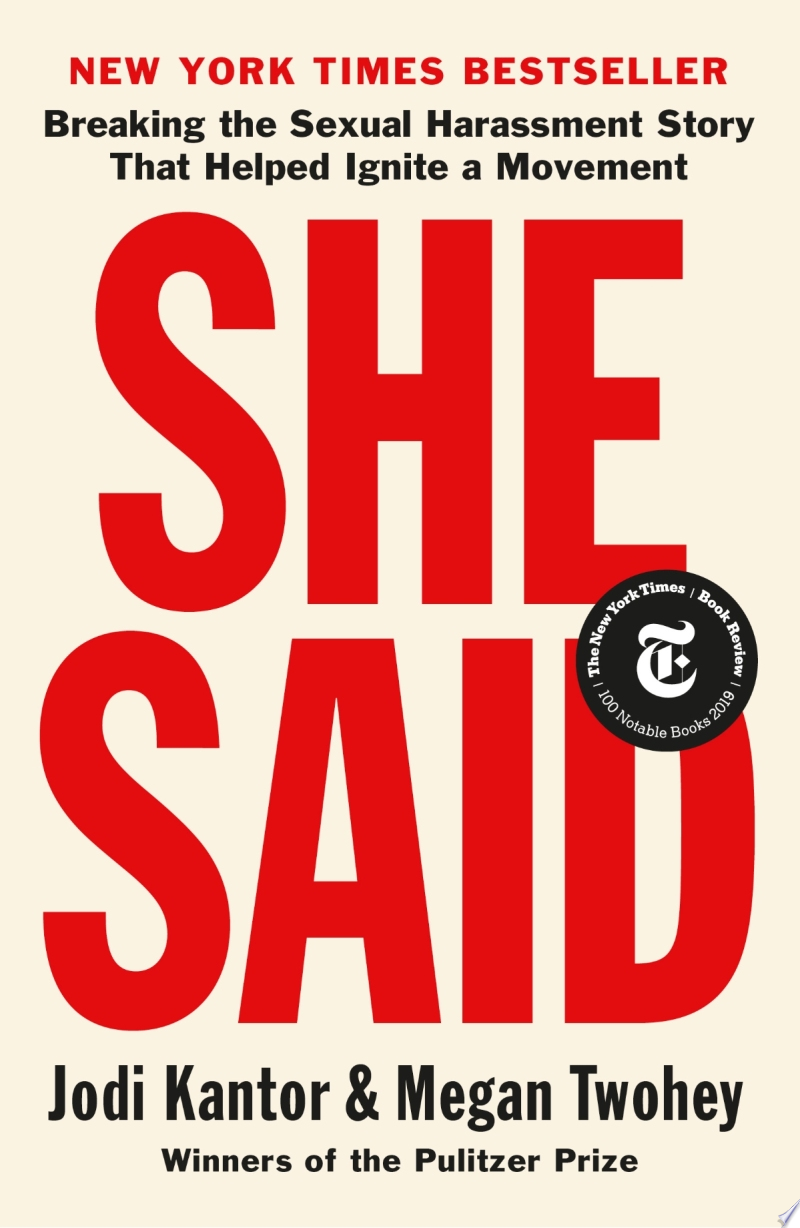Image for "She Said"
